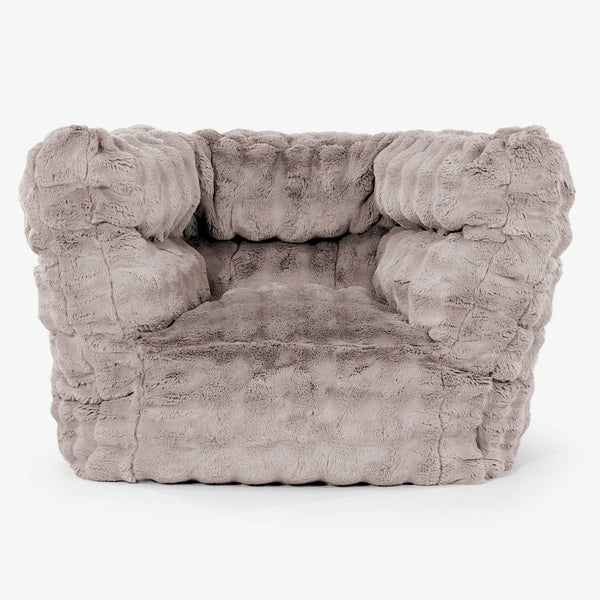 Louis Zitzak Fauteuil - Namaakbont Bubble Mink 01