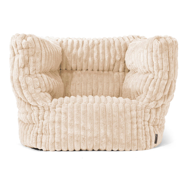 Louis Zitzak Fauteuil - Ultra Pluche Corduroy Crème 01