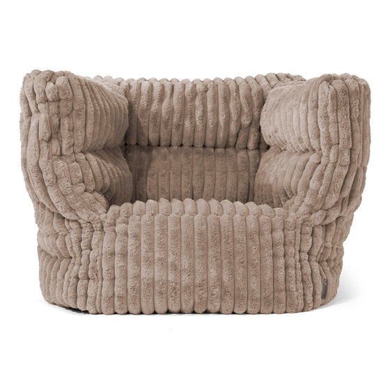 Louis Zitzak Fauteuil - Ultra Pluche Corduroy Mink 01