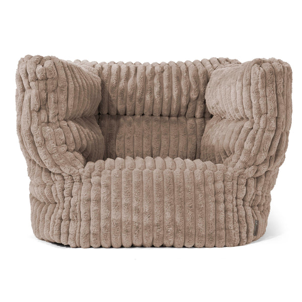 Louis Zitzak Fauteuil - Ultra Pluche Corduroy Mink 01