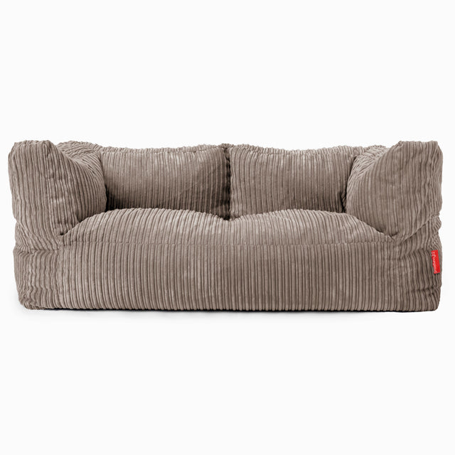 Albert 2-zitsbank Zitzak - Corduroy Beigegrijs 01