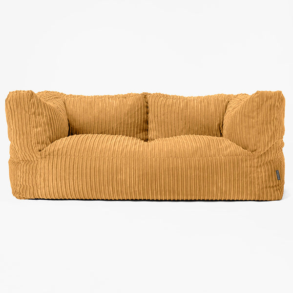 Albert 2-zitsbank Zitzak - Corduroy Gouden Honing 01