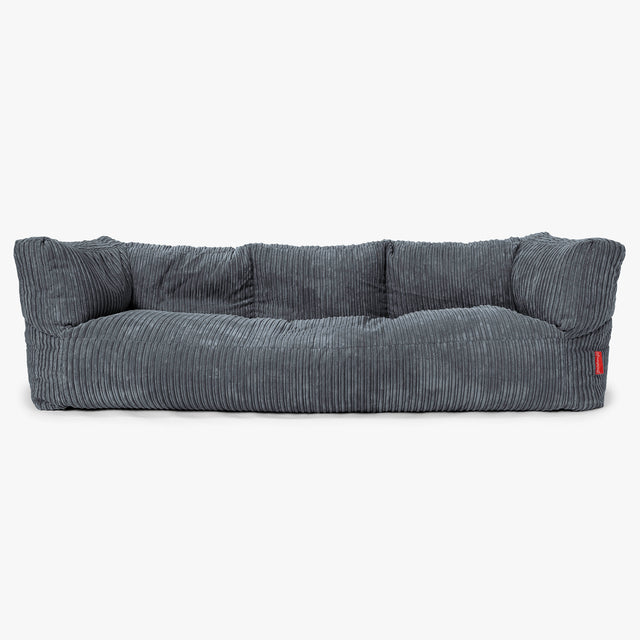 Albert 3-zitsbank Zitzak - Corduroy Leisteengrijs 01