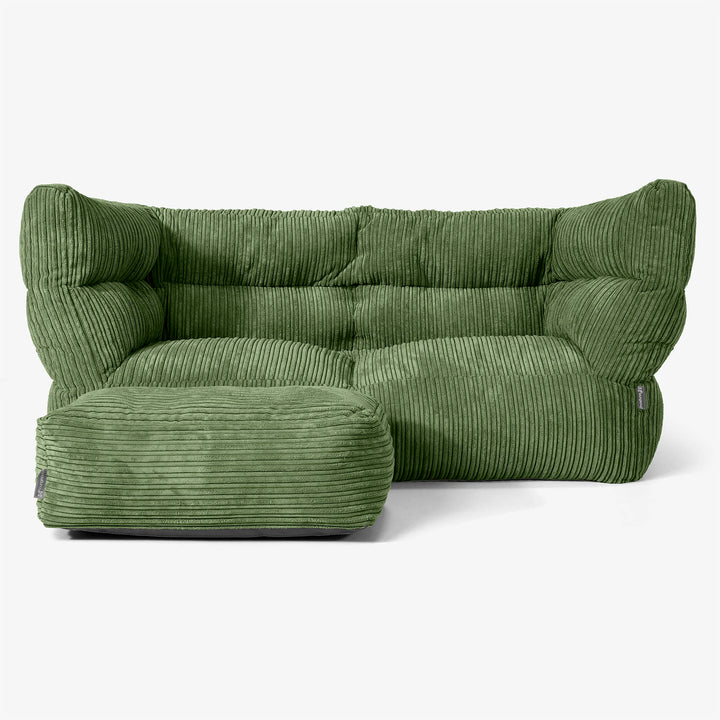 Albert 2-zitsbank Zitzak 2.0 - Corduroy Bosgroen 02