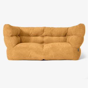 Albert 2-zitsbank Zitzak 2.0 - Corduroy Gouden Honing
