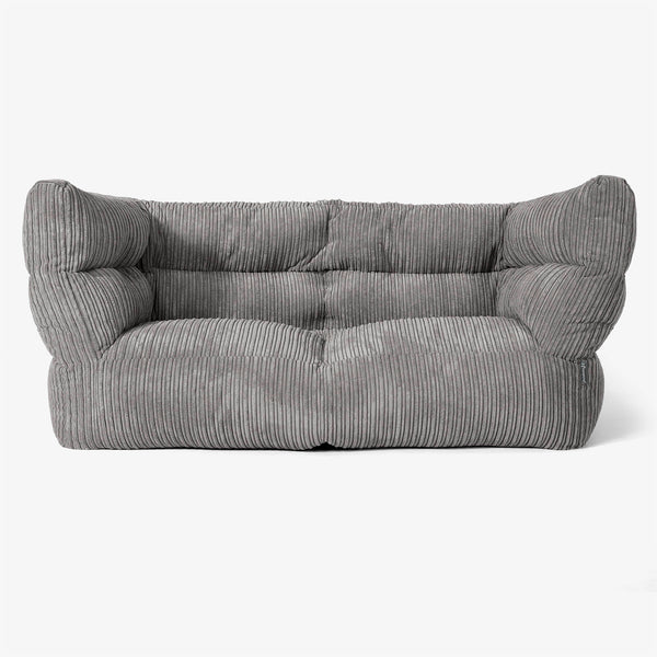 Albert 2-zitsbank Zitzak 2.0 - Corduroy Graphite Grijs