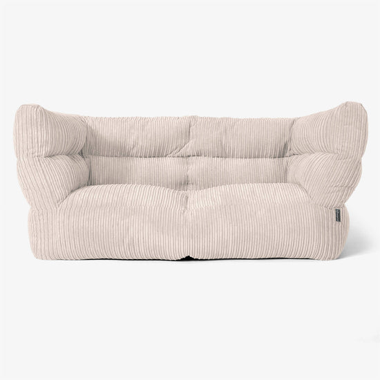 Albert 2-zitsbank Zitzak 2.0 - Corduroy Ivoor 01