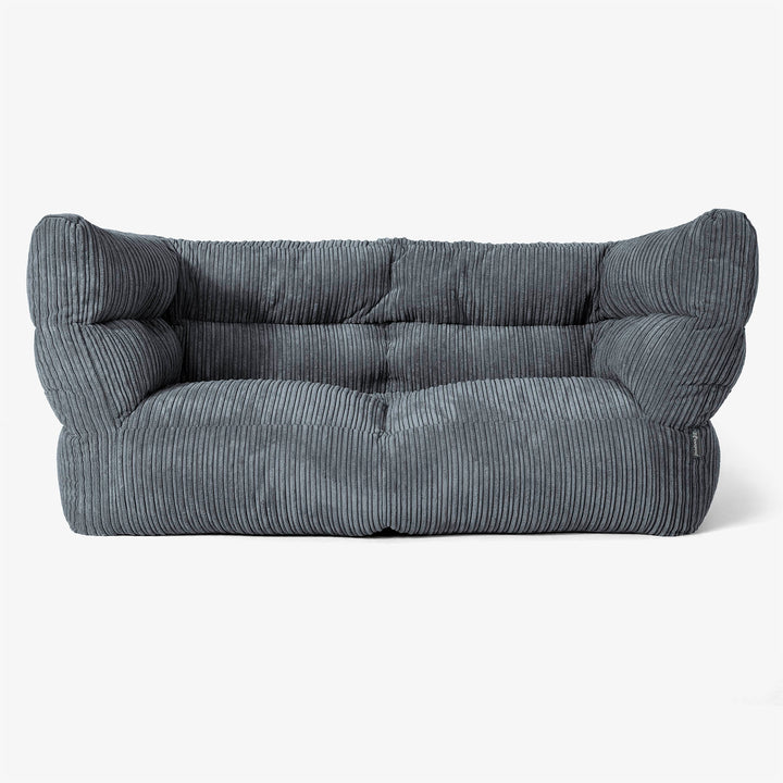 Albert 2-zitsbank Zitzak 2.0 - Corduroy Leisteengrijs 01