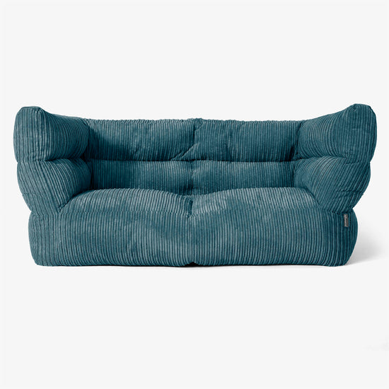 Albert 2-zitsbank Zitzak 2.0 - Corduroy Teal 01