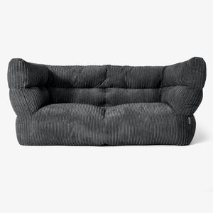 Albert 2-zitsbank Zitzak 2.0 - Corduroy Zwart