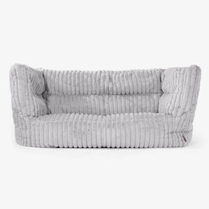 Albert 2-zitsbank Zitzak 2.0 - Ultra Pluche Corduroy Grijs
