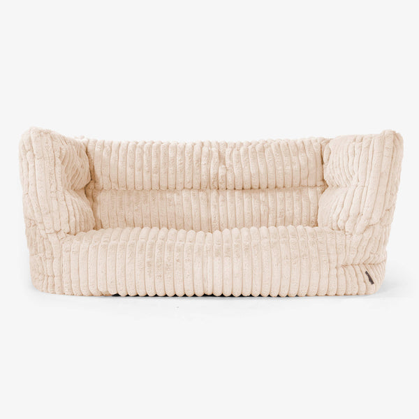 Albert 2-zitsbank Zitzak 2.0 - Ultra Pluche Corduroy Perzik 01