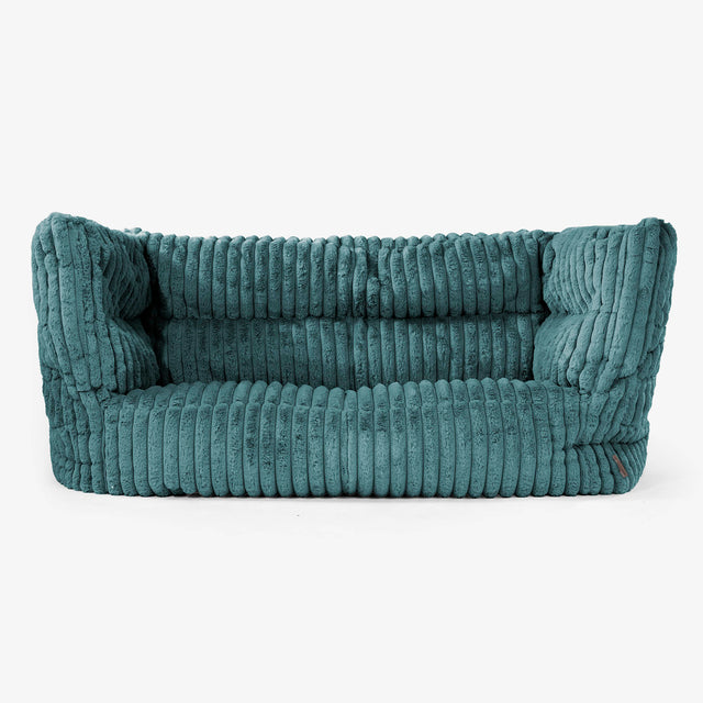 Albert 2-zitsbank Zitzak 2.0 - Ultra Pluche Corduroy Teal 01