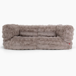 Albert 2-zitsbank Zitzak - Namaakbont Bubble Mink