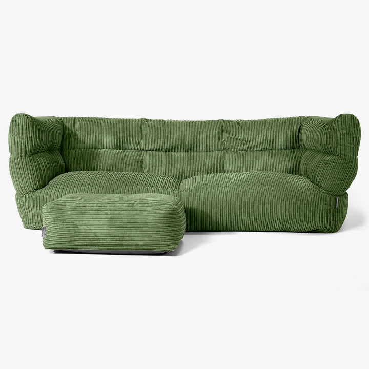 Albert 3-zitsbank Zitzak 2.0 - Corduroy Bosgroen 02