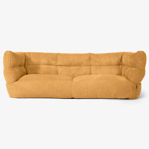 Albert 3-zitsbank Zitzak 2.0 - Corduroy Gouden Honing