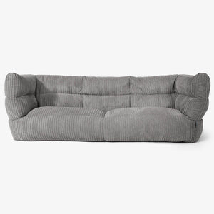 Albert 3-zitsbank Zitzak 2.0 - Corduroy Graphite Grijs