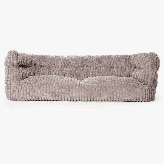 Albert 3-zitsbank Zitzak 2.0 - Ultra Pluche Corduroy Mink 01