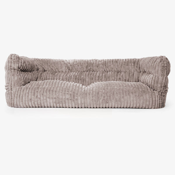 Albert 3-zitsbank Zitzak 2.0 - Ultra Pluche Corduroy Mink 01