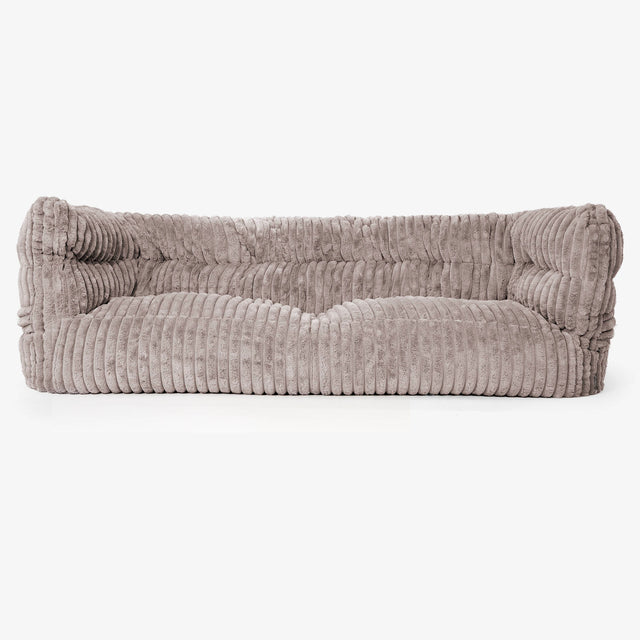 Albert 3-zitsbank Zitzak 2.0 - Ultra Pluche Corduroy Mink 01