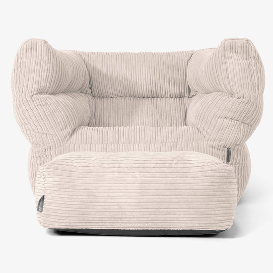Albert Zitzak Fauteuil 2.0 - Corduroy Ivoor 02