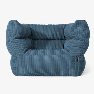 Albert Zitzak Fauteuil 2.0 - Corduroy Marineblauw