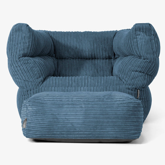Albert Zitzak Fauteuil 2.0 - Corduroy Marineblauw 02