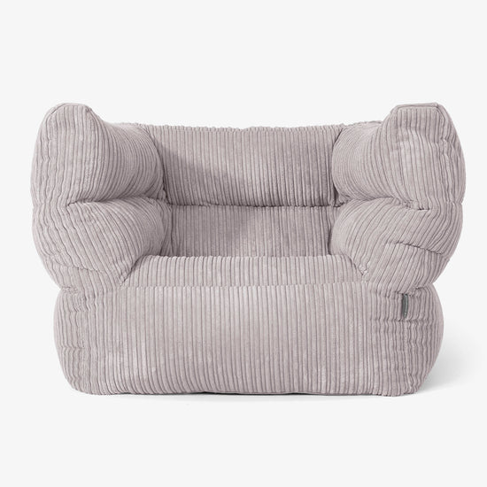 Albert Zitzak Fauteuil 2.0 - Corduroy Zilvergrijs 01