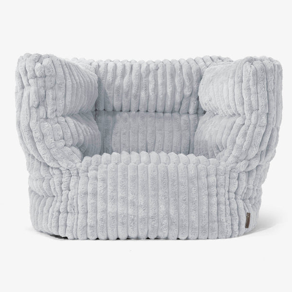 Albert Zitzak Fauteuil 2.0 - Ultra Pluche Corduroy Eendenei Blauw 01