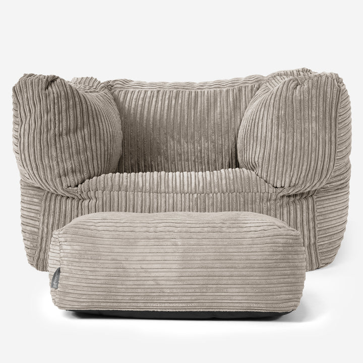 Albert Zitzak Fauteuil - Corduroy Mink 02