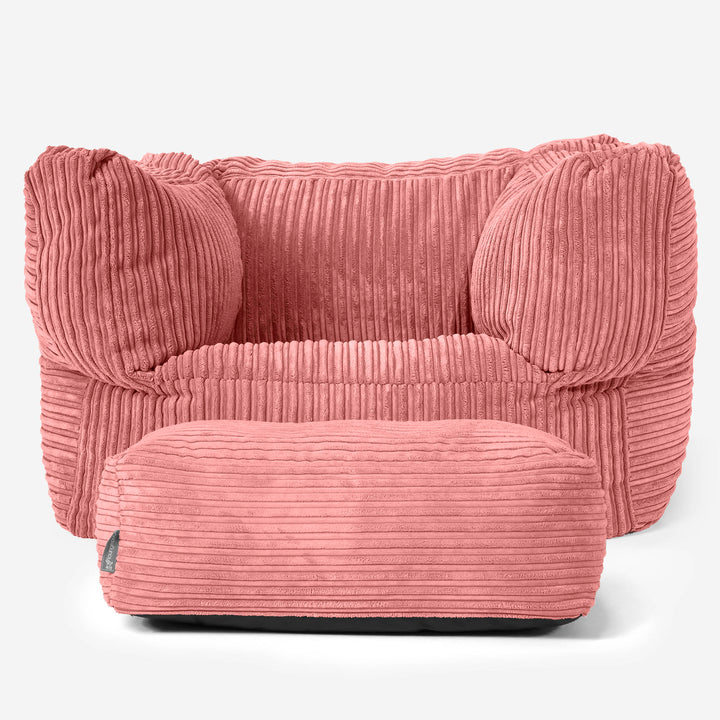 Albert Zitzak Fauteuil - Corduroy Perzik 02