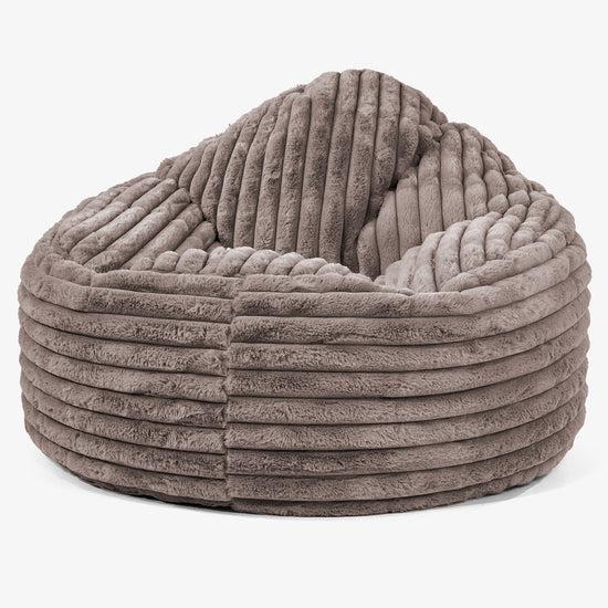Archi Zitzak - Ultra Pluche Corduroy Mink 01
