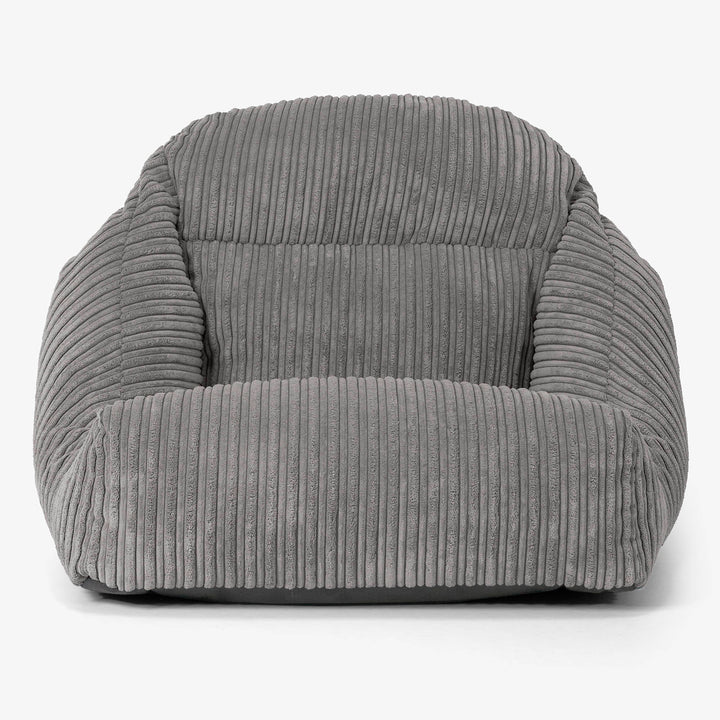 Aya Vloer Zitzakstoel - Corduroy Graphite Grijs 02