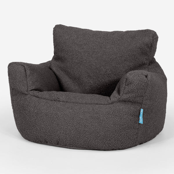 Kleuterfauteuil Zitzak 1-3 jaar oud Vervangende Hoes - Boucle 01