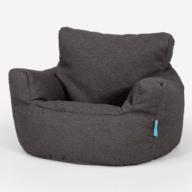Kleuterfauteuil Zitzak 1-3 jaar oud Vervangende Hoes - Boucle 01