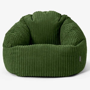Zitzakstoel Bubble - Corduroy Bosgroen
