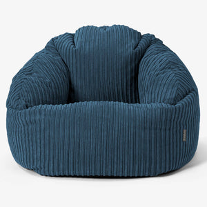 Zitzakstoel Bubble - Corduroy Marineblauw