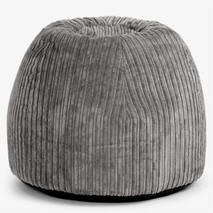 Ergonomische Bureau-pouffe Stoel - Corduroy Graphite Grijs