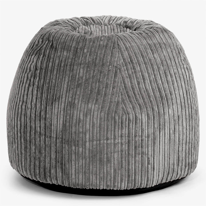 Ergonomische Bureau-pouffe Stoel - Corduroy Graphite Grijs 01