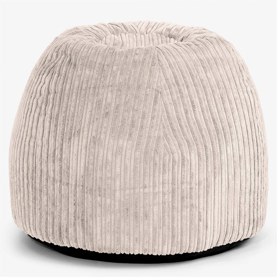 Ergonomische Bureau-pouffe Stoel - Corduroy Ivoor 01