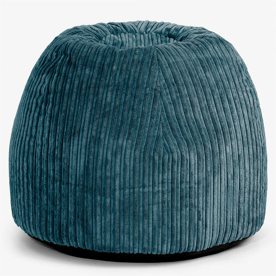 Ergonomische Bureau-pouffe Stoel - Corduroy Teal 01