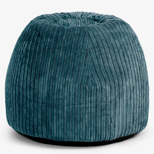 Ergonomische Bureau-pouffe Stoel - Corduroy Teal 01
