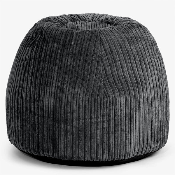 Ergonomische Bureau-pouffe Stoel - Corduroy Zwart 01