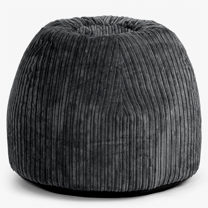 Ergonomische Bureau-pouffe Stoel - Corduroy Zwart 01