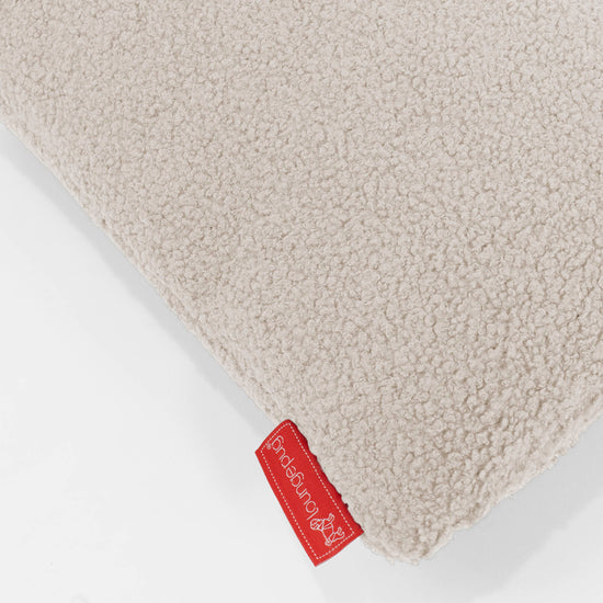 Extra Grote Kussenhoes 70 x 70cm - Boucle Ivoor 02