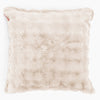 Extra Grote Kussenhoes 70 x 70cm - Namaakbont Bubble Crème 01