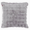 Extra Grote Kussenhoes 70 x 70cm - Namaakbont Bubble Grijs 01