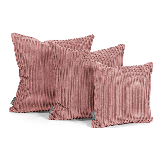 Extra Grote Kussenhoes 70 x 70cm - Corduroy Perzik 02