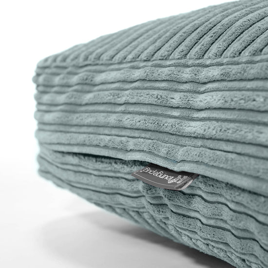 Groot Vloerkussen - Corduroy Mintgroen 02