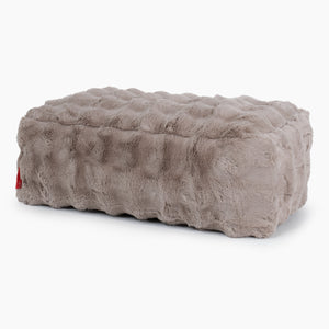 Grote Voetenbank - Namaakbont Bubble Mink